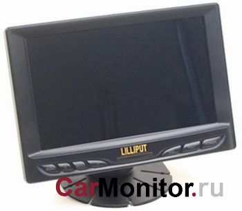 Автомобильный VGA монитор GL629-70NP/C/T с сенсорным экраном