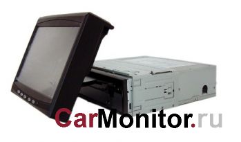 Автомобильный НЕ моторизированный 1-din VGA монитор XDXP070ID с сенсорным дисплеем