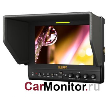 HDMI/YPbPr/Composit монитор 663/P для фотокамер