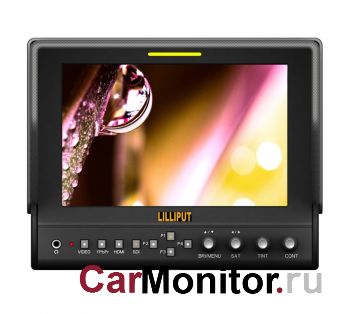 HDMI/YPbPr/Composit монитор 663/O для фотокамер